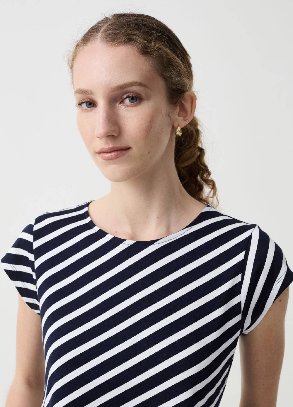 Ovs Vestito Essential a righe diagonali Presa