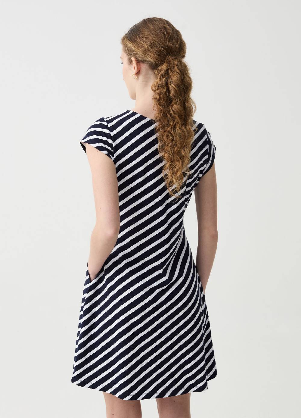 Ovs Vestito Essential a righe diagonali Presa