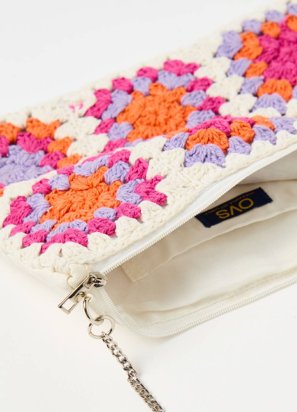 Ovs Pochette in cotone crochet Offerta