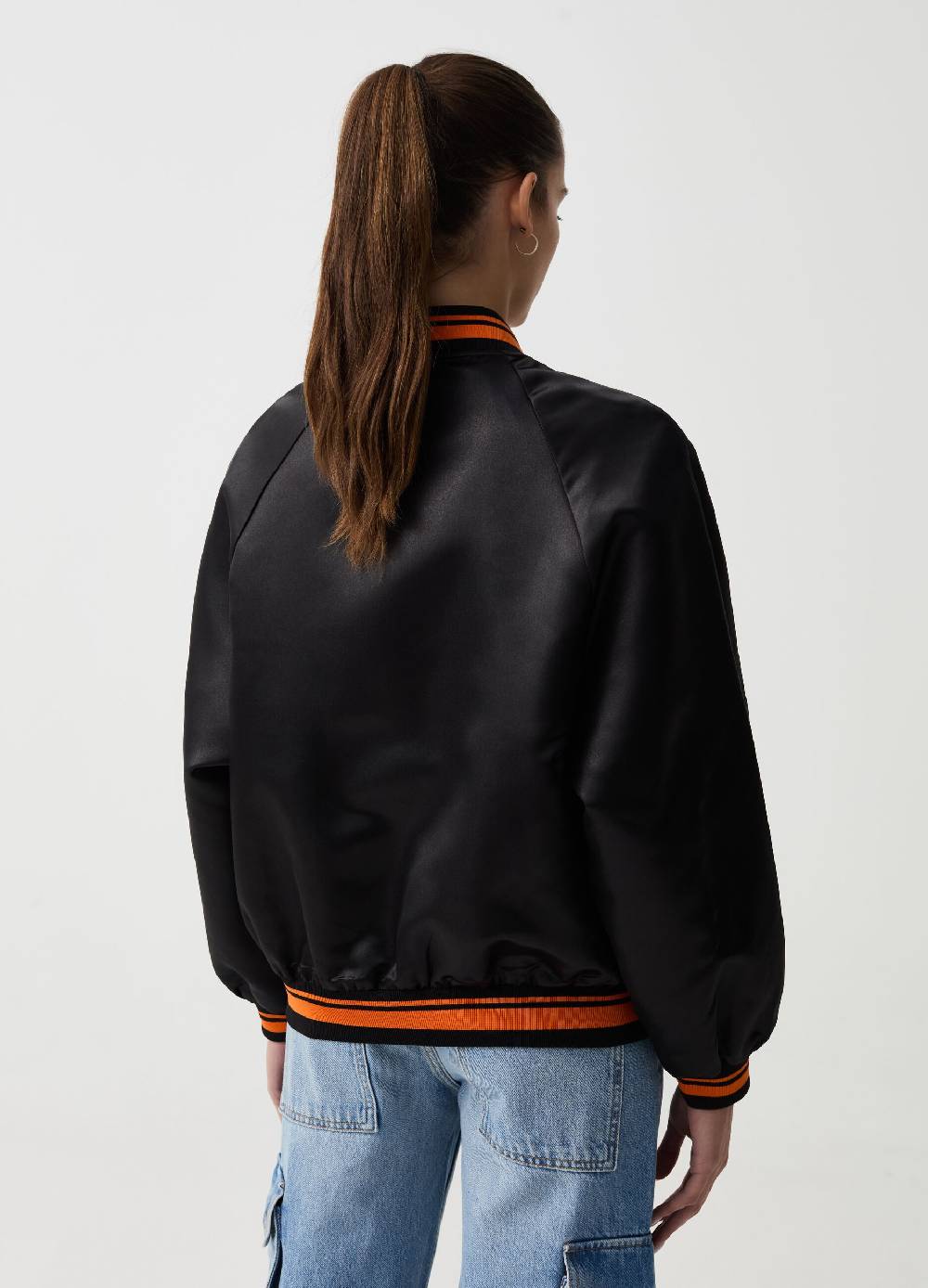 Ovs Bomber con stampa B.ANGEL X MARE FUORI In Vendita