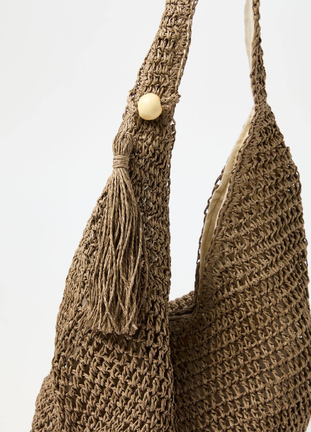 Ovs Borsa hobo in rafia Saldi