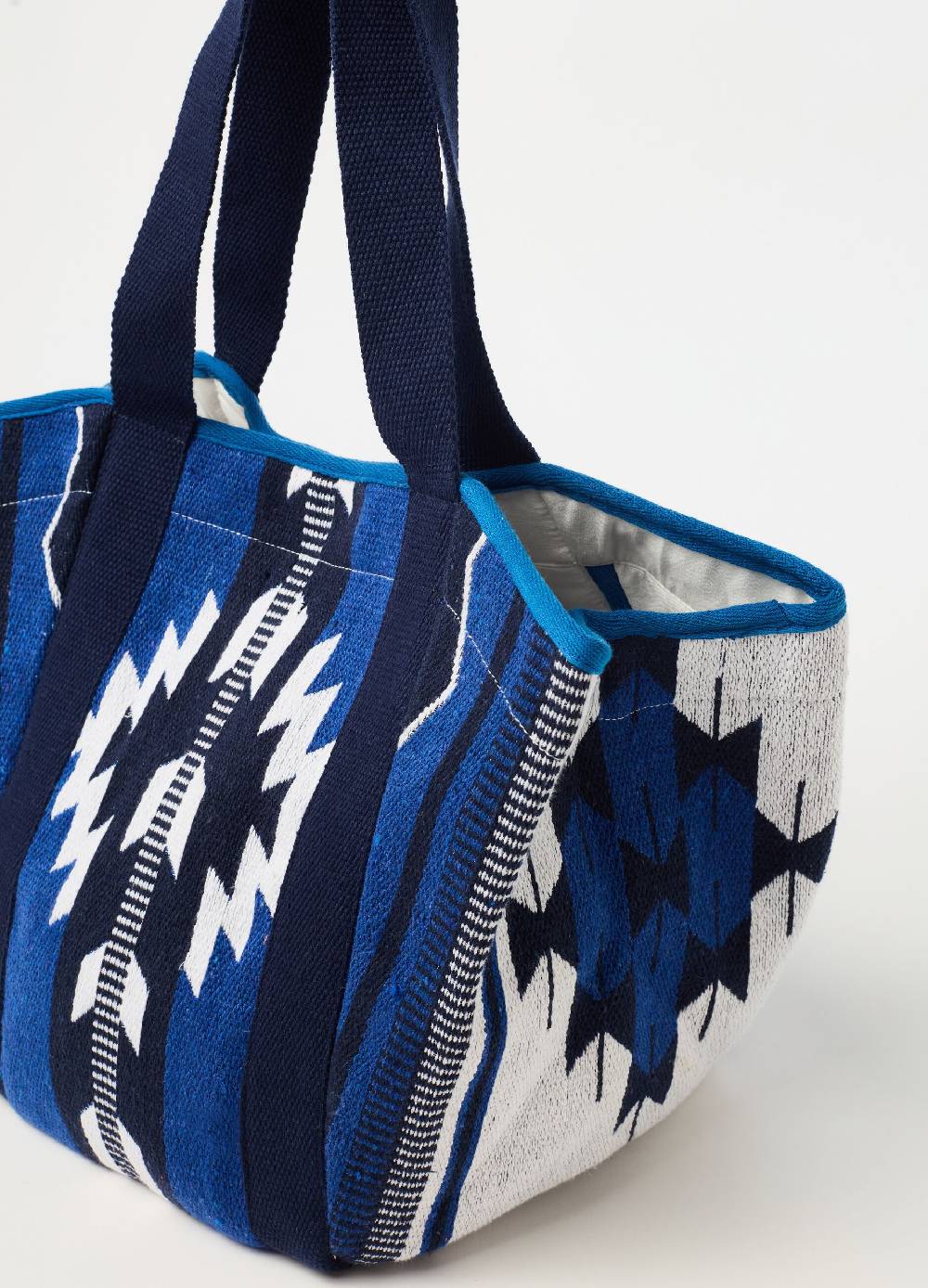 Ovs Borsa in cotone con fantasia etnica Saldi Di Fabbrica