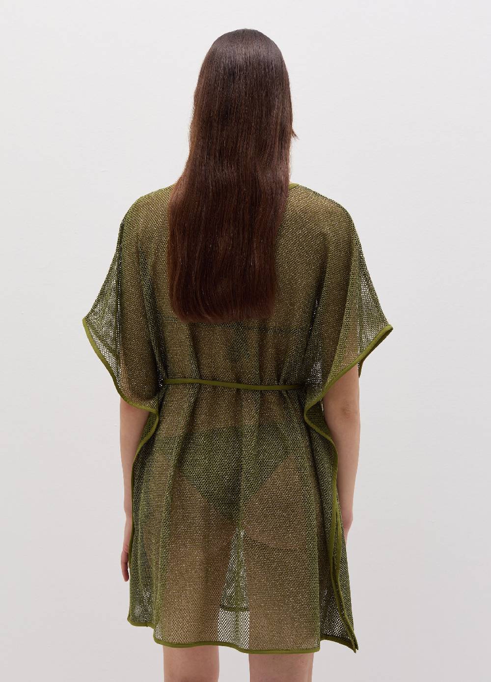 Ovs Poncho copri costume a rete in lurex 2025
