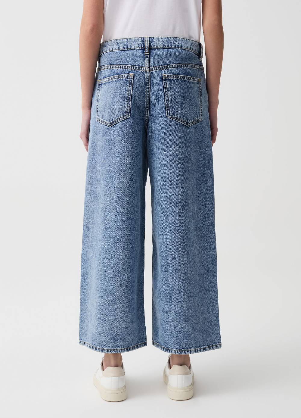 Ovs Jeans cropped wide leg Italy