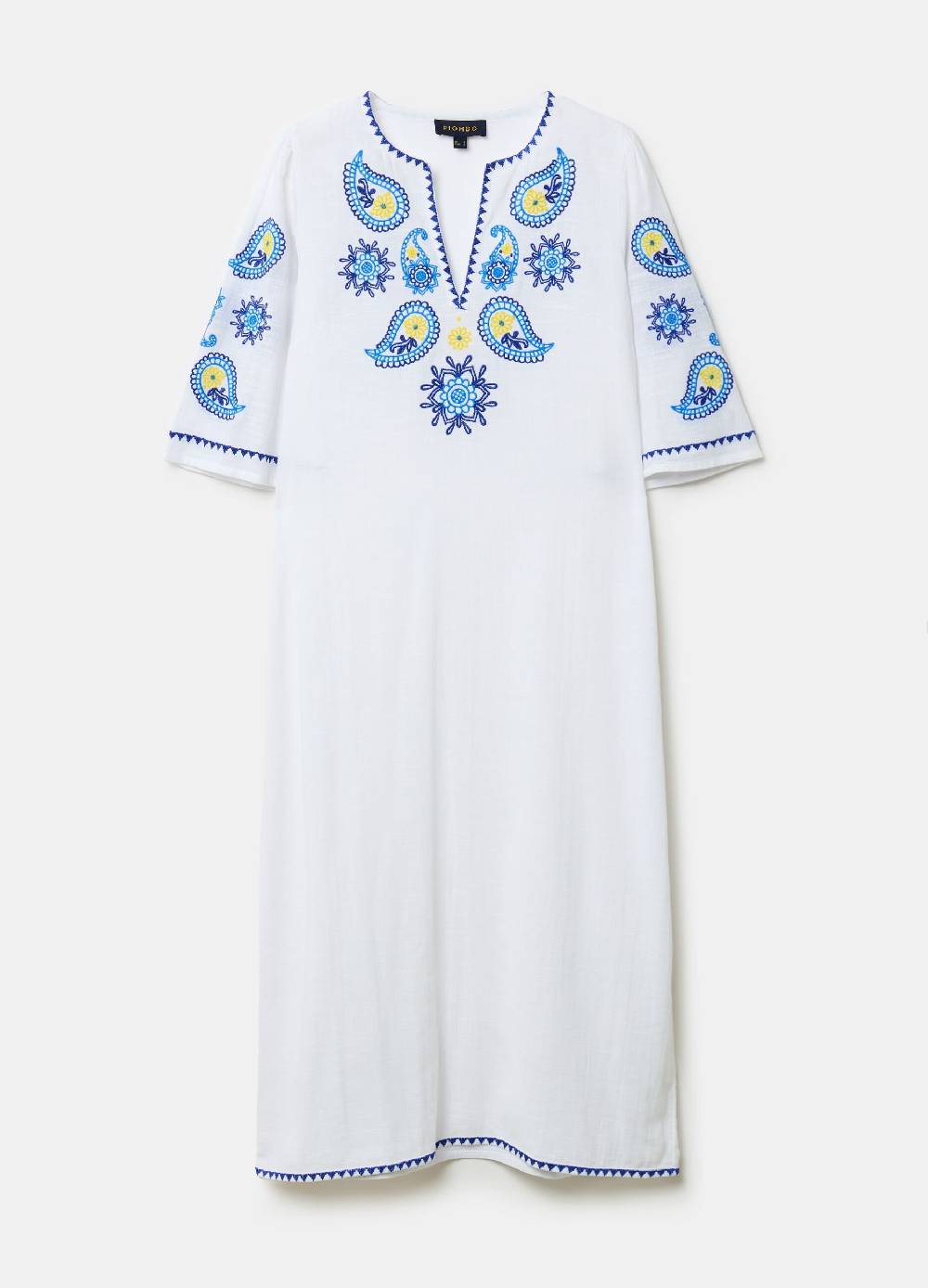 Ovs Caftano lungo copri costume ricami paisley Vendita