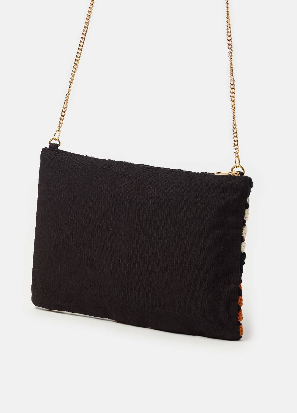 Ovs Pochette in cotone crochet Spedizione Gratuita