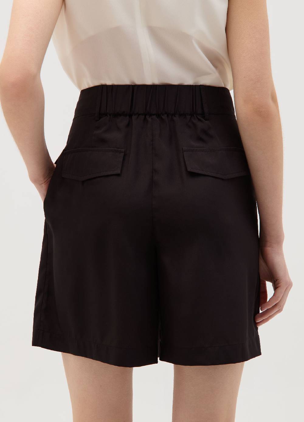 Ovs Shorts a vita alta con pinces Soddisfazione Garantita