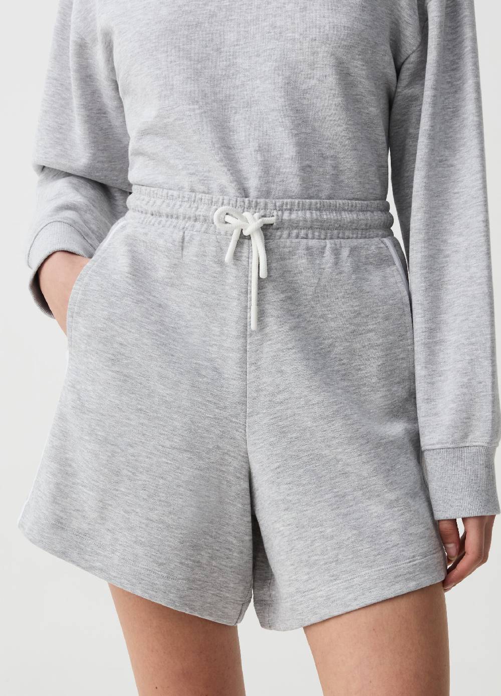 Ovs Bermuda jogger Essential con profili rigati Negozi Online