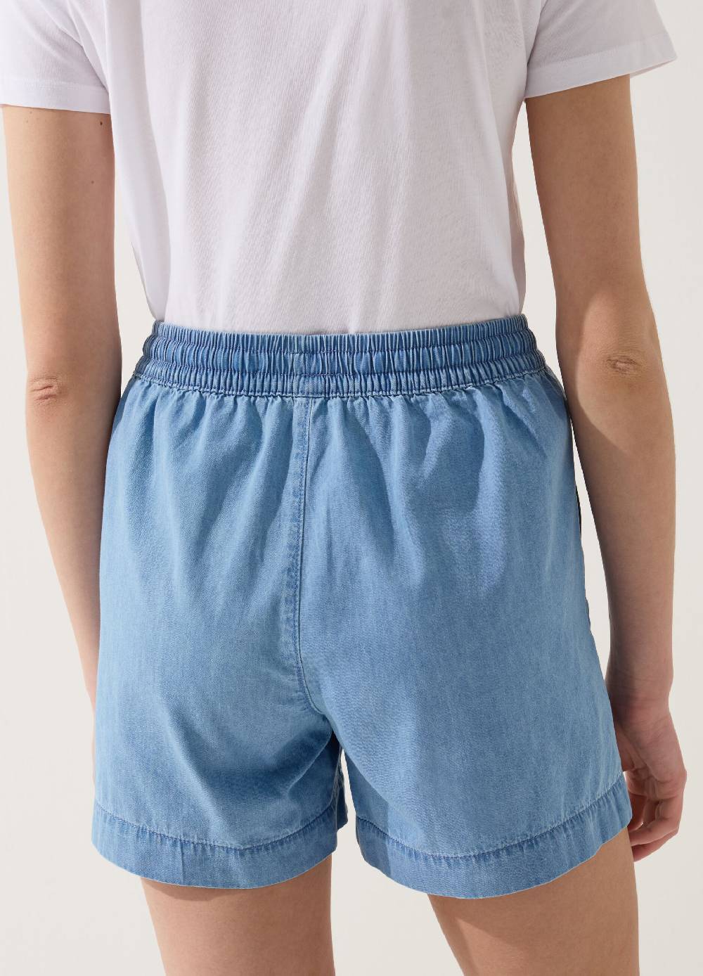 Ovs Shorts fluido effetto denim con coulisse Prezzo Ridotto