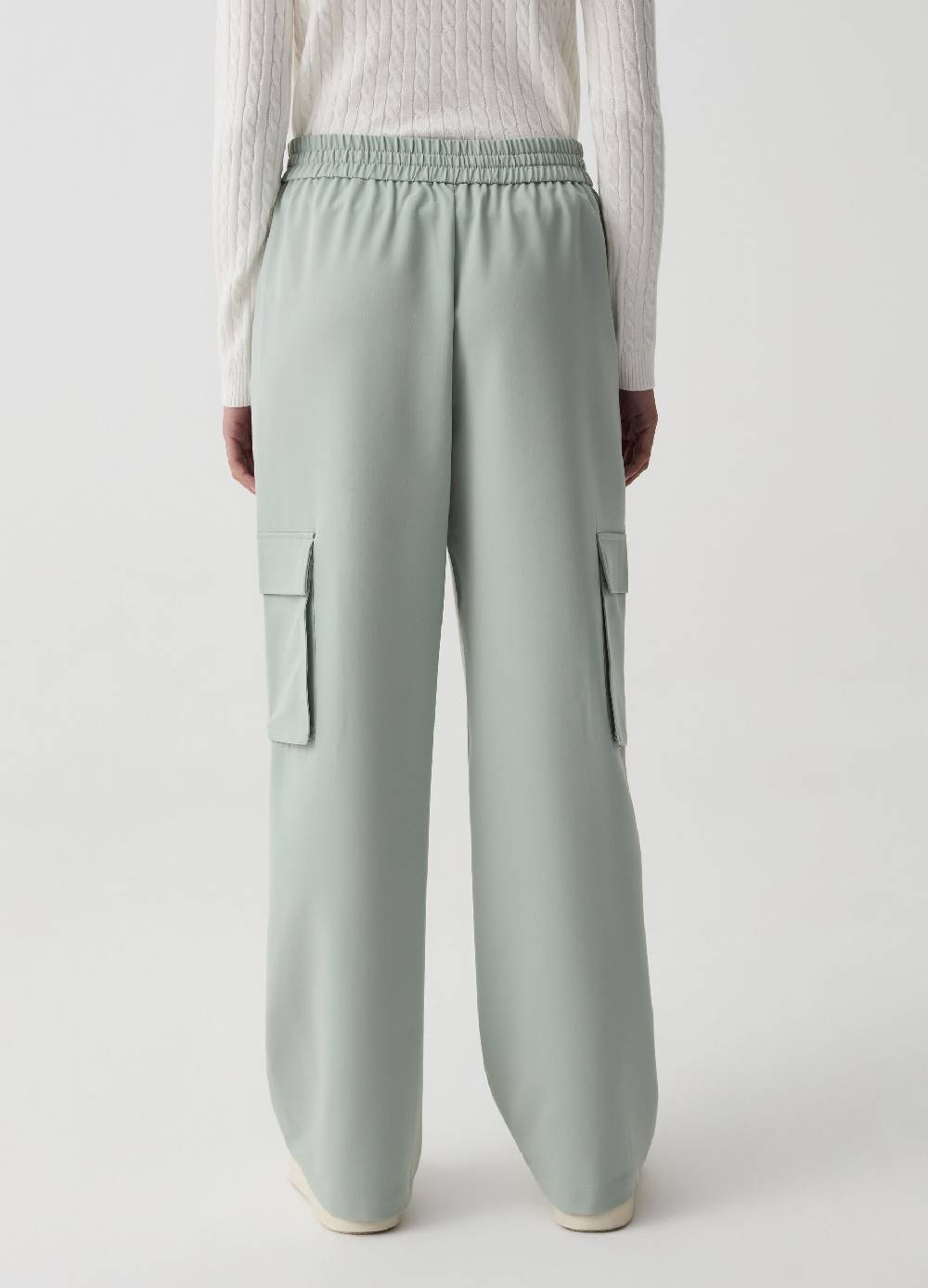 Ovs Joggers cargo in viscosa sostenibile Outlet