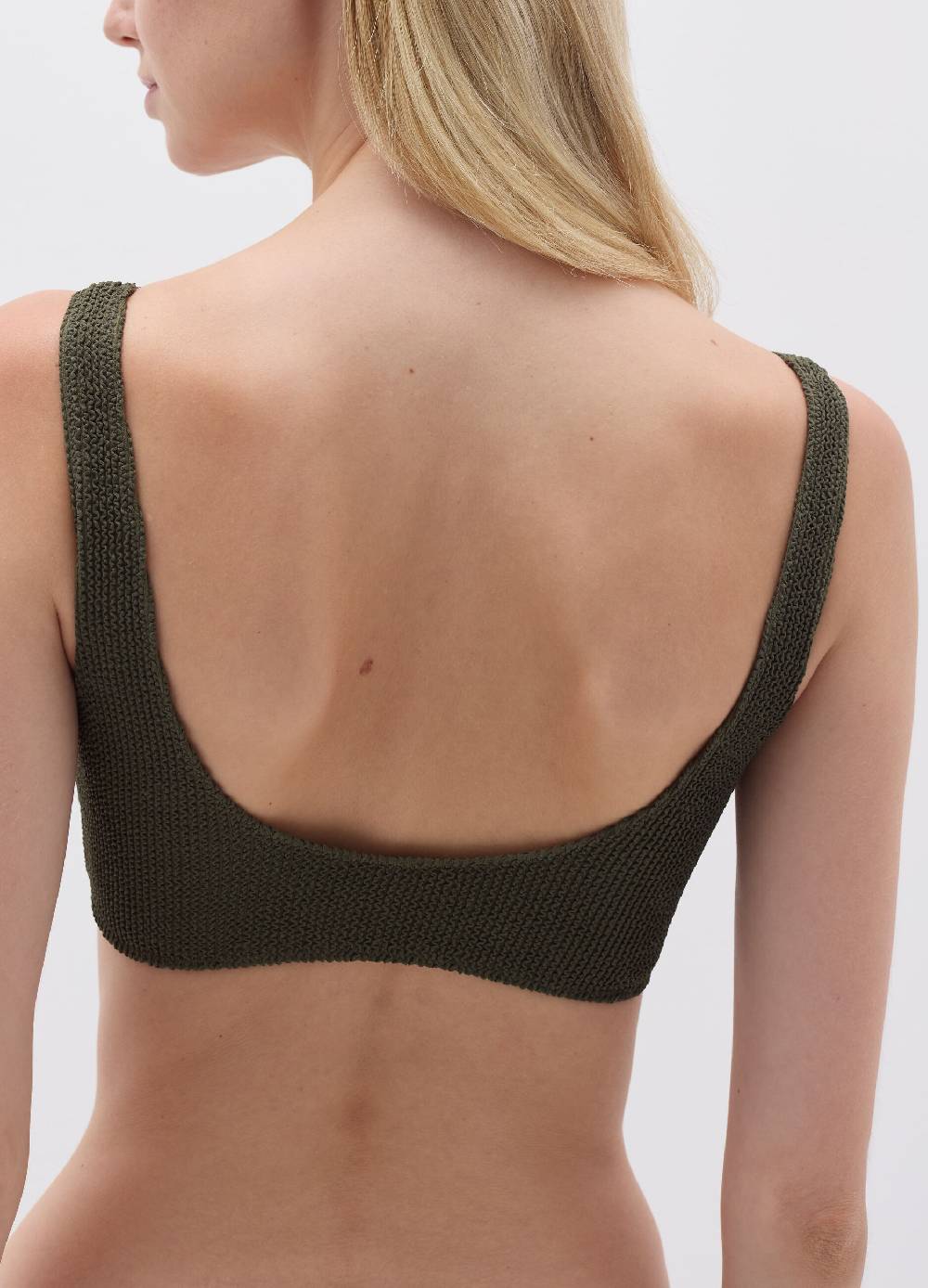 Ovs Bralette bikini con trama ondulata In Vendita