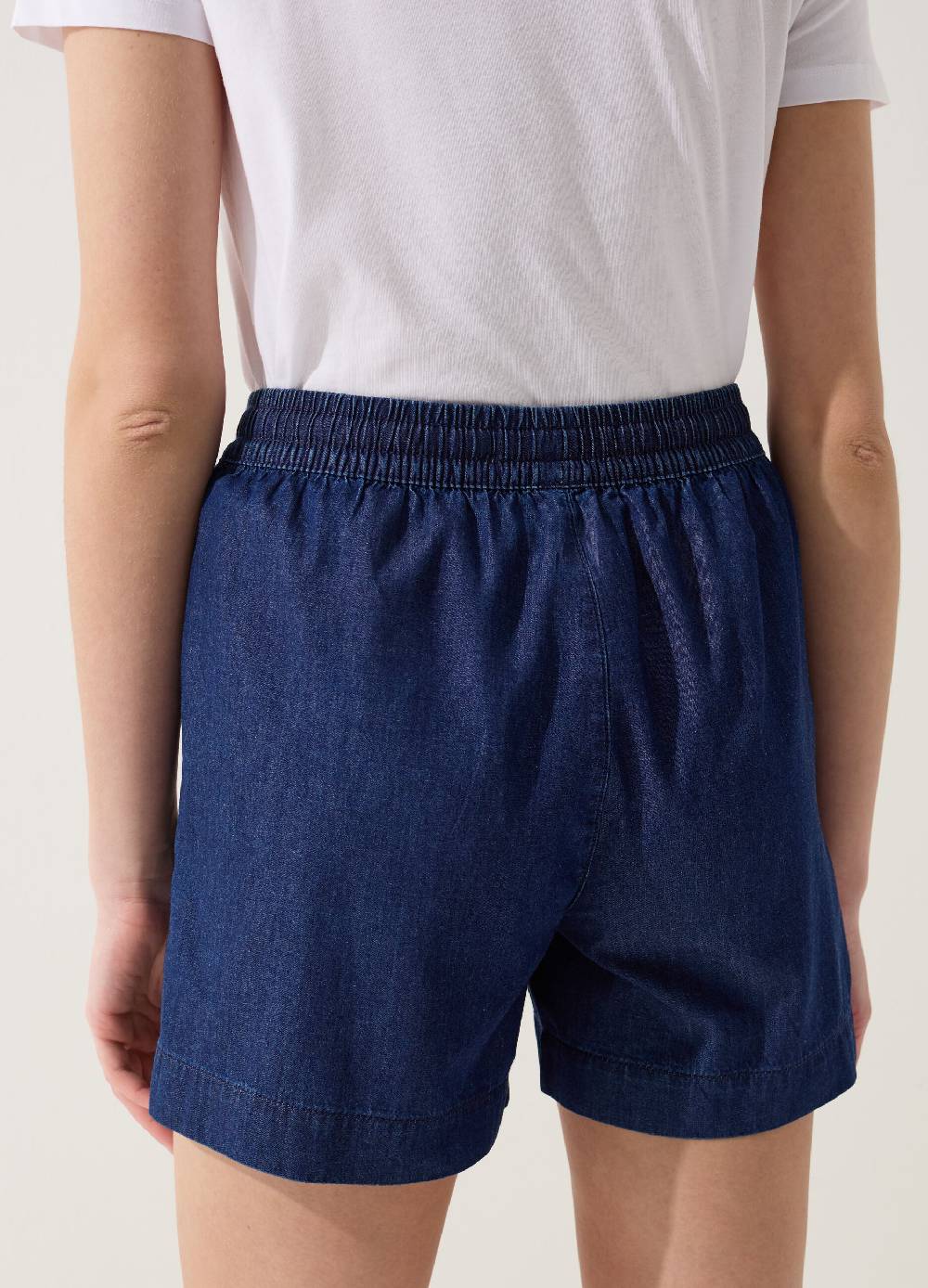 Ovs Shorts fluido effetto denim con coulisse Vendita