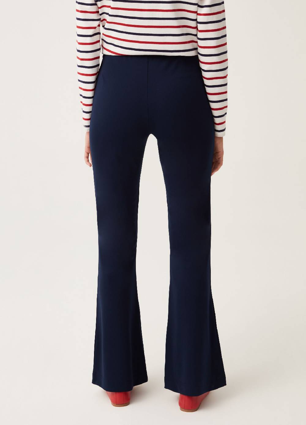 Ovs Pantaloni flare fit tinta unita Promozione