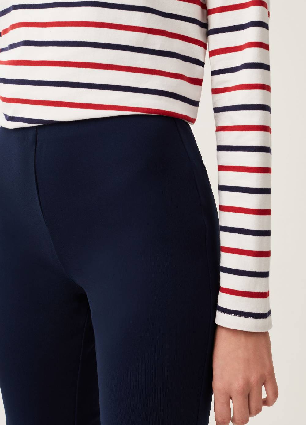 Ovs Pantaloni flare fit tinta unita Promozione