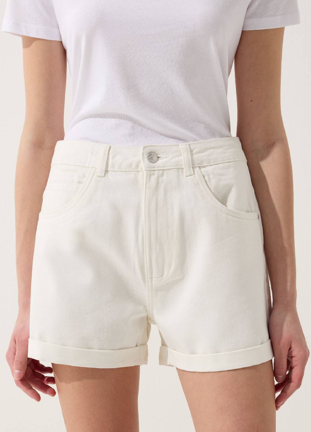 Ovs Shorts mom fit in denim Promozione Limitata