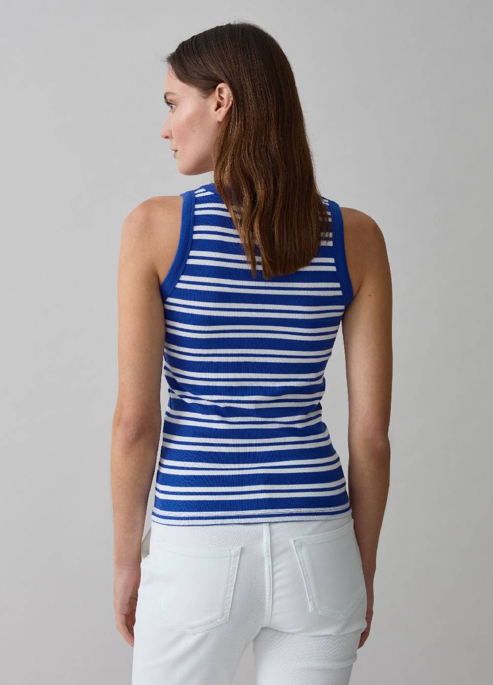 Ovs Tank top a costine fantasia a righe Offerte