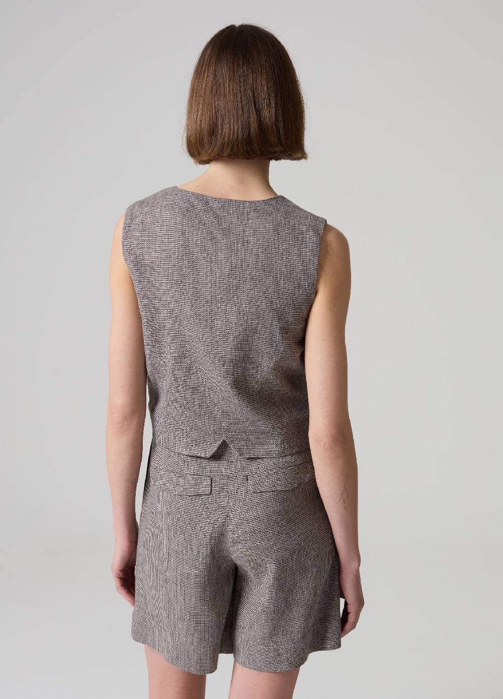 Ovs Gilet sartoriale in lino e viscosa Negozio