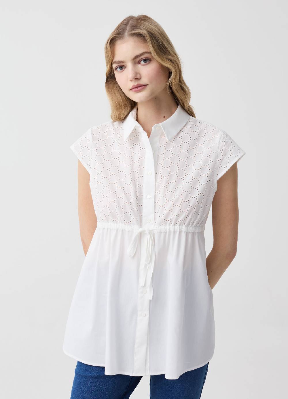 Ovs Blusa premaman con inserti In Saldo