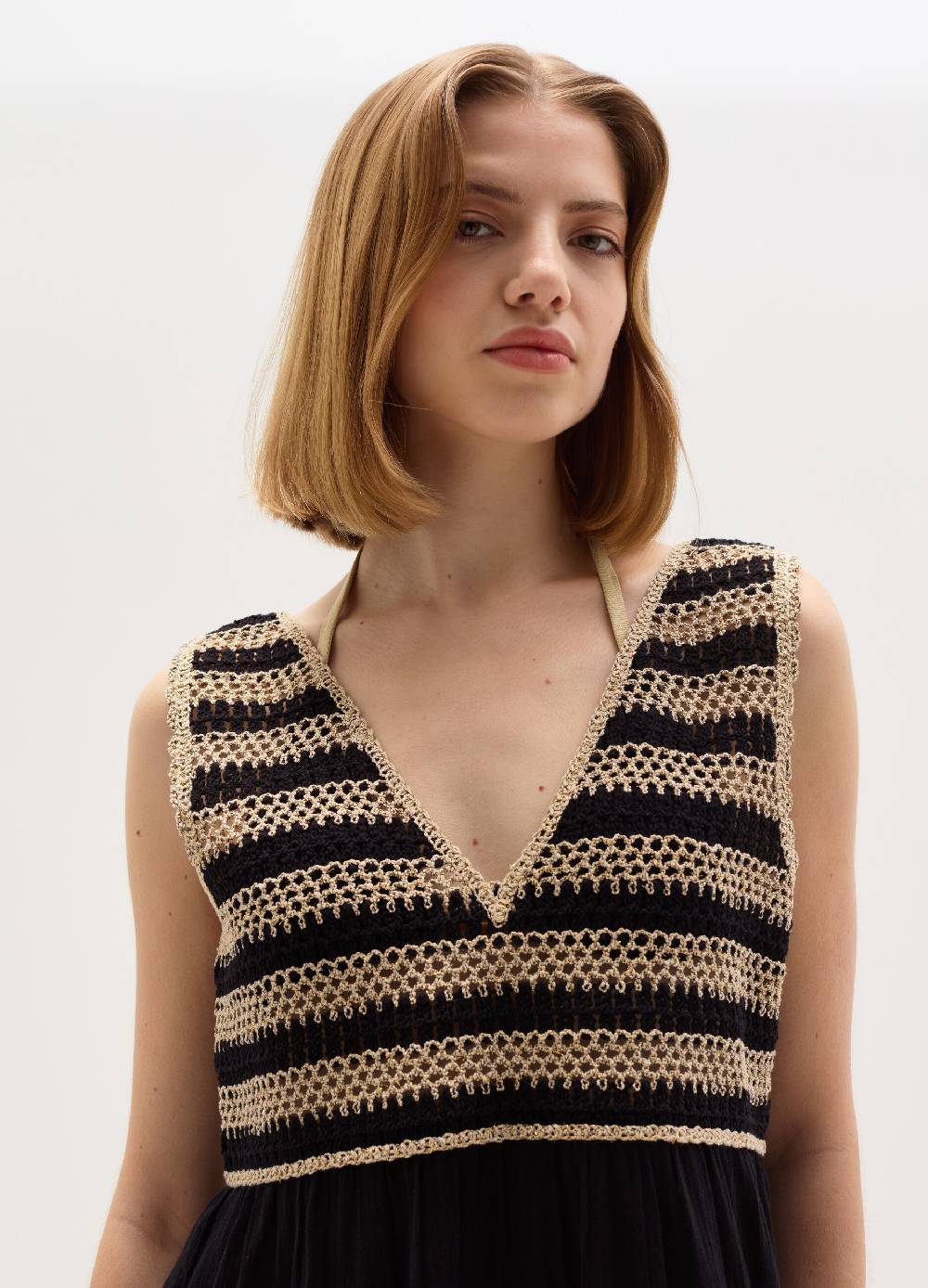 Ovs Abito lungo copri costume con top crochet Negozi Online