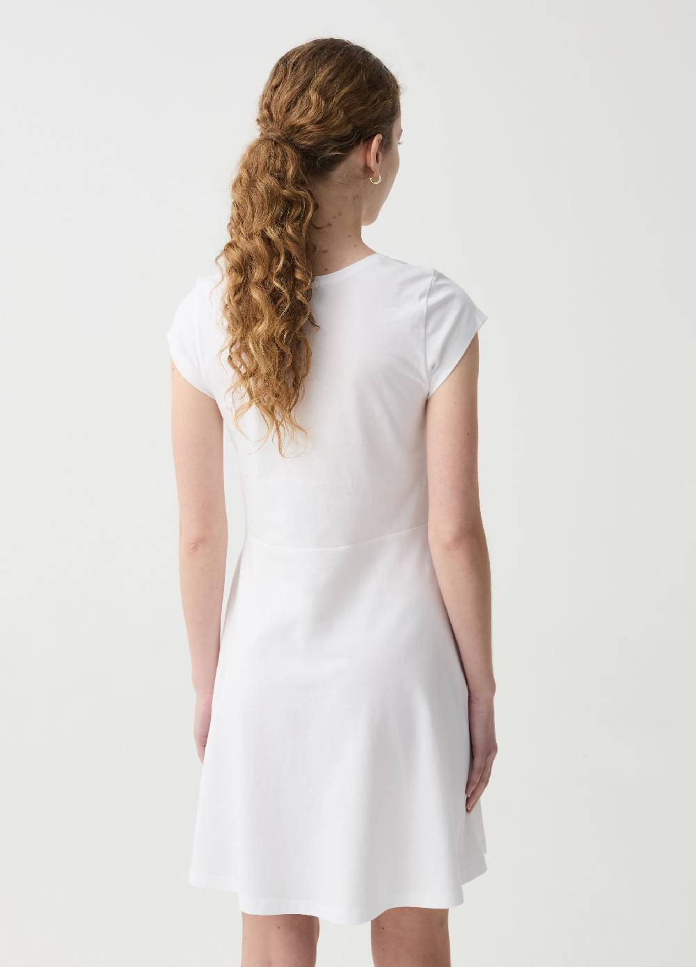 Ovs Vestito Essential corto in cotone Acquista Ora
