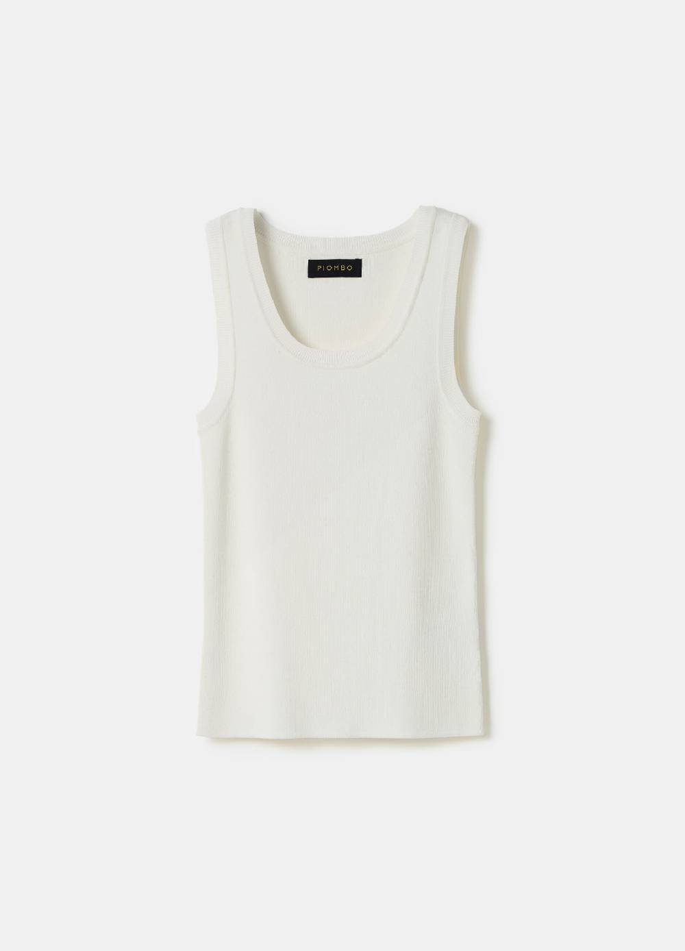 Ovs Tank top a costine con scollo rotondo Economico