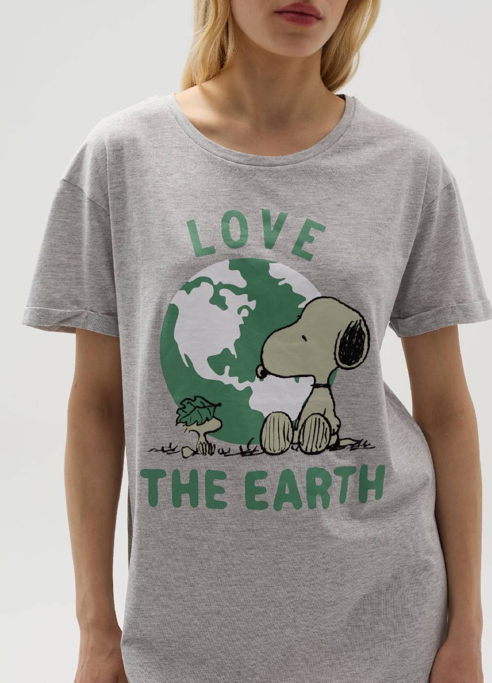 Ovs Camicia da notte stampa Snoopy Promozione