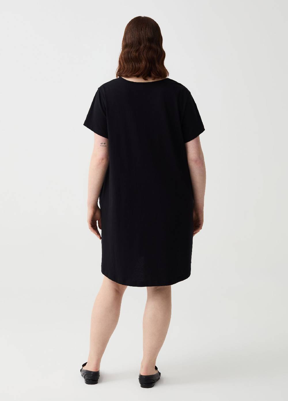Ovs Abito Essential corto con scollo a V Curvy Spedizione Gratuita