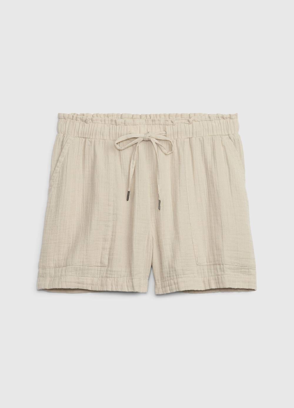Ovs Shorts in garza di cotone effetto crinkle Online