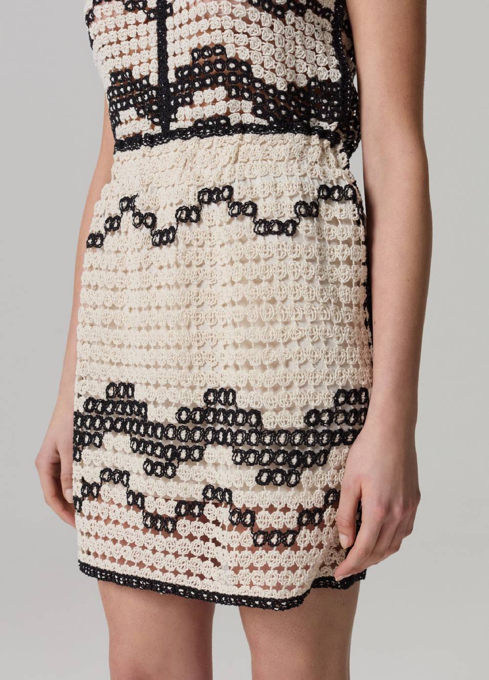 Ovs Minigonna crochet con motivo ondulato Offerte giornaliere