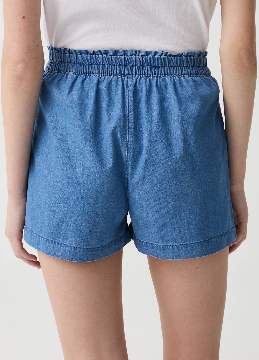 Ovs Shorts in denim fluido con cintura Enormi risparmi