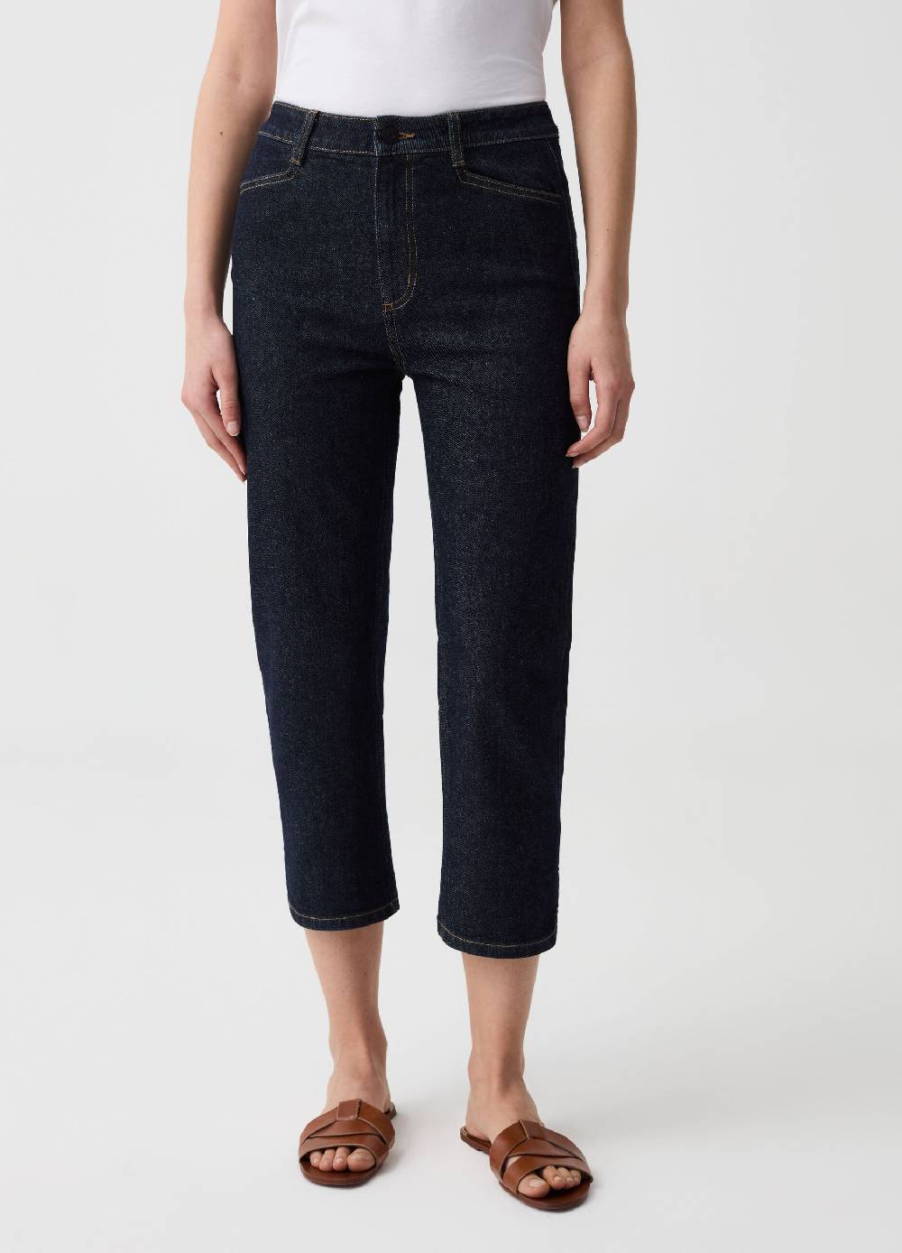 Ovs Jeans capri slim fit rinsed Prezzo basso