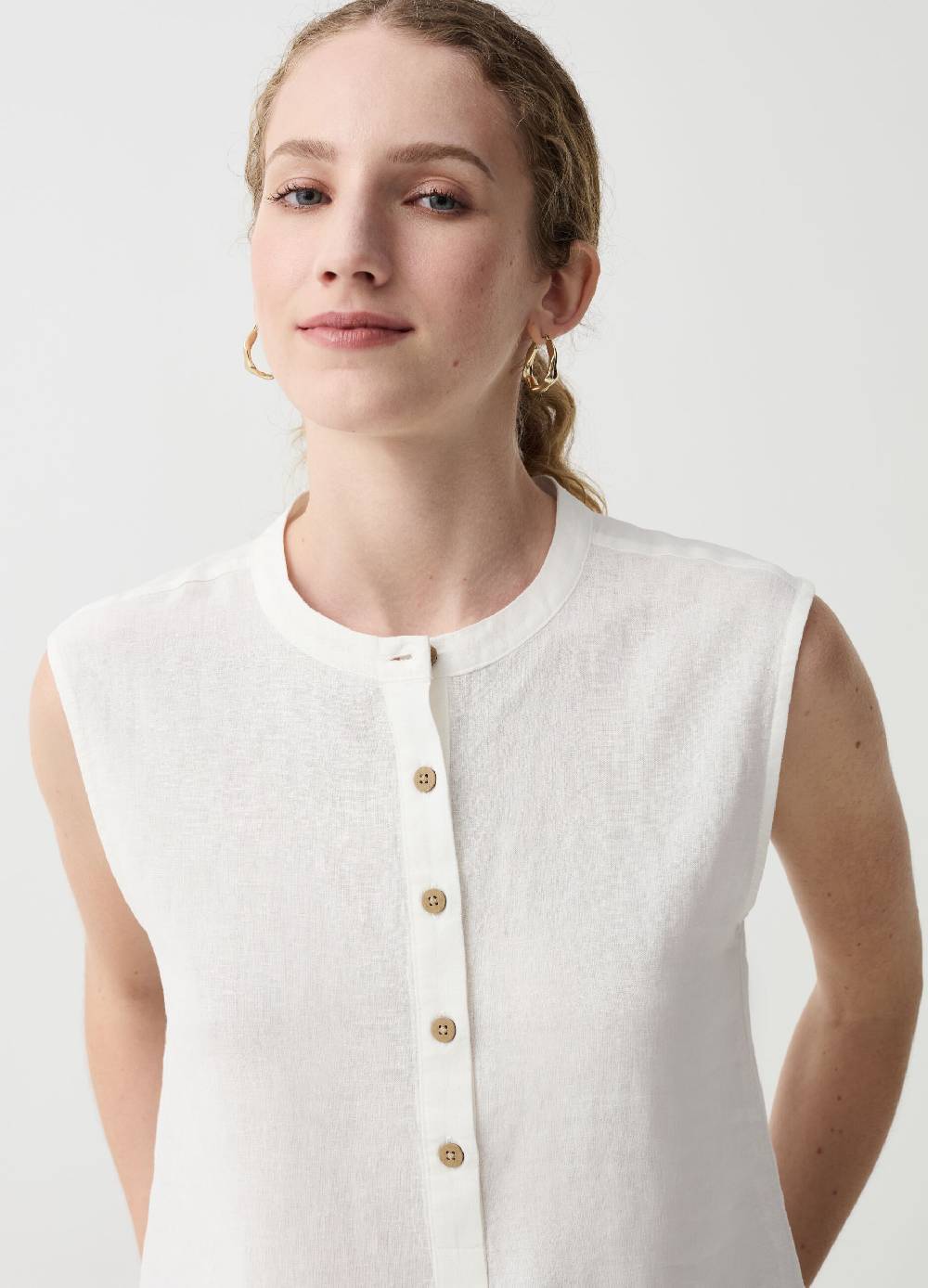 Ovs Blusa smanicata con scollo serafino Fino al 65% di sconto