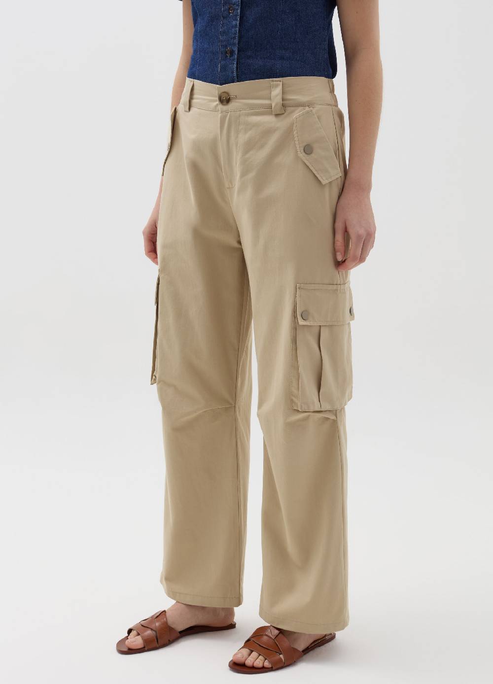 Ovs Pantalone cargo flare fit Solo un giorno rimasto