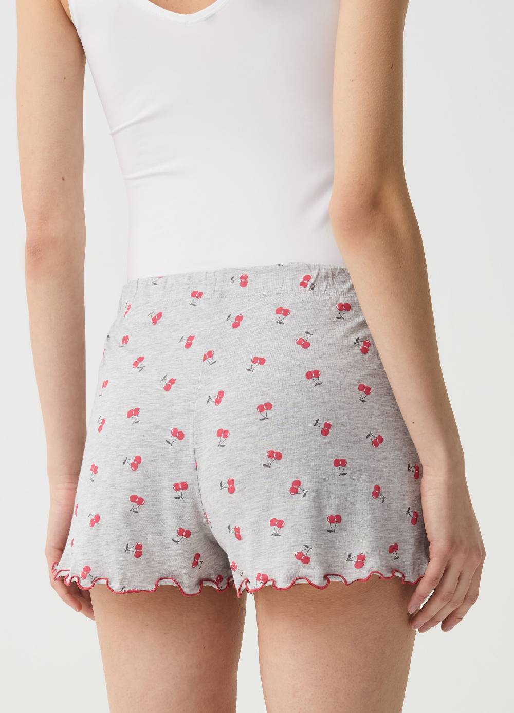 Ovs Shorts pigiama con stampa ciliegie In vendita