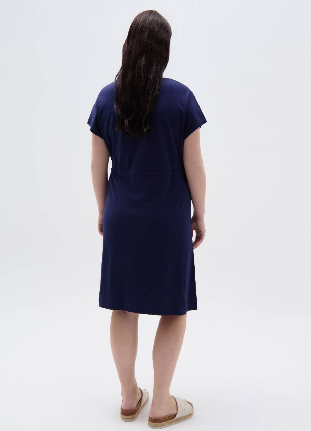 Ovs Vestito Essential corto con coulisse Curvy Sconti questo mese