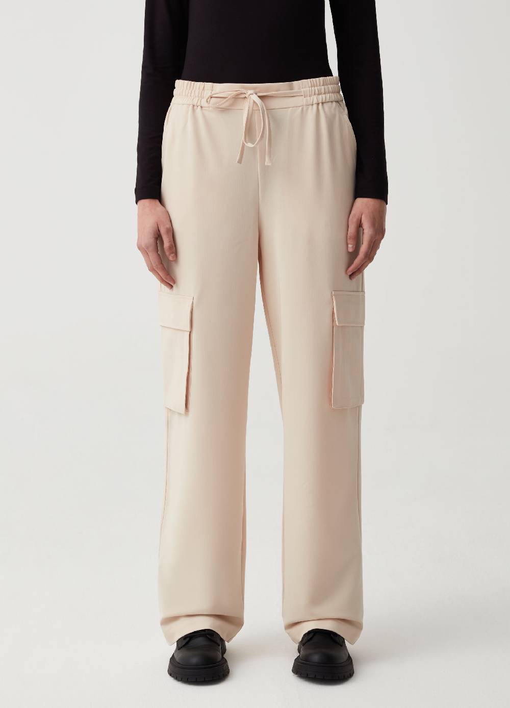 Ovs Joggers cargo in viscosa sostenibile In Linea