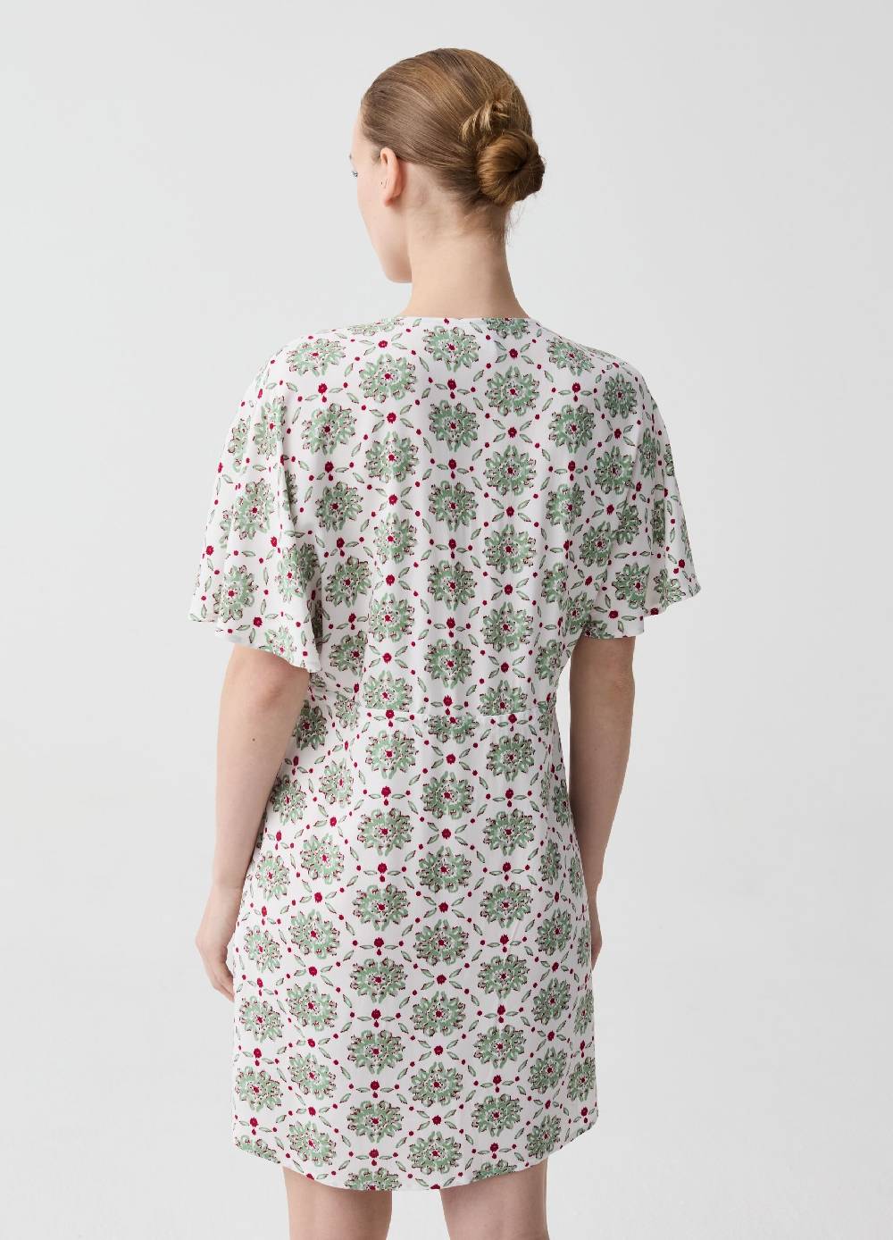 Ovs Camicia da notte floreale con coulisse Fino Al -60%