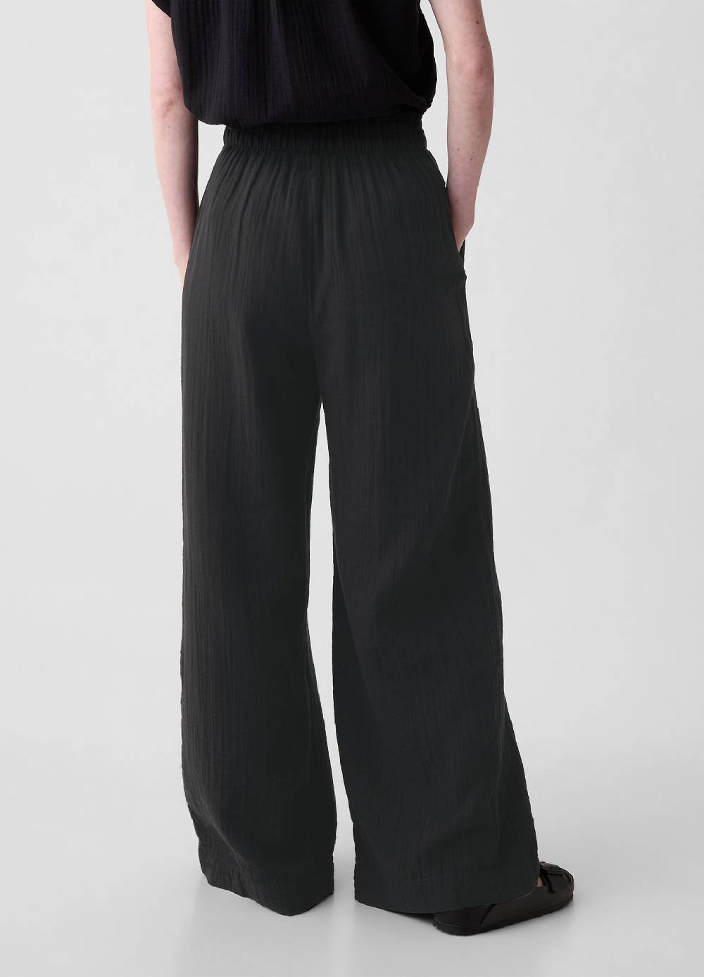 Ovs Pantalone wide leg in garza Spedizione gratuita