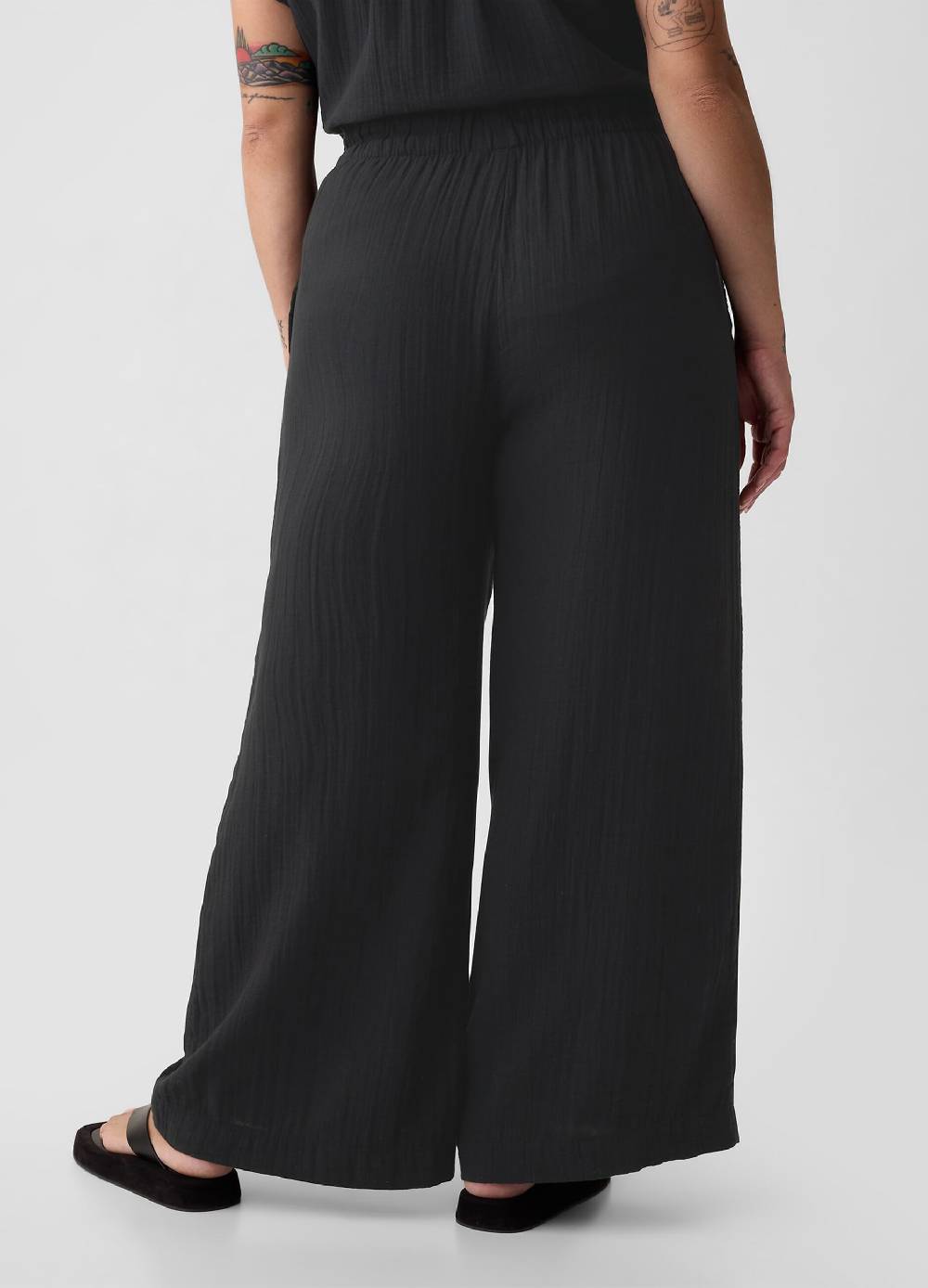 Ovs Pantalone wide leg in garza Spedizione gratuita