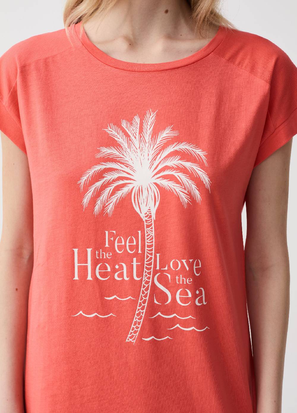 Ovs Camicia da notte con stampa tropicale Offerta esclusiva