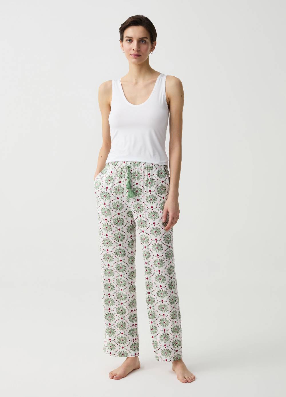 Ovs Pantalone pigiama con coulisse e nappine Offerte esclusive