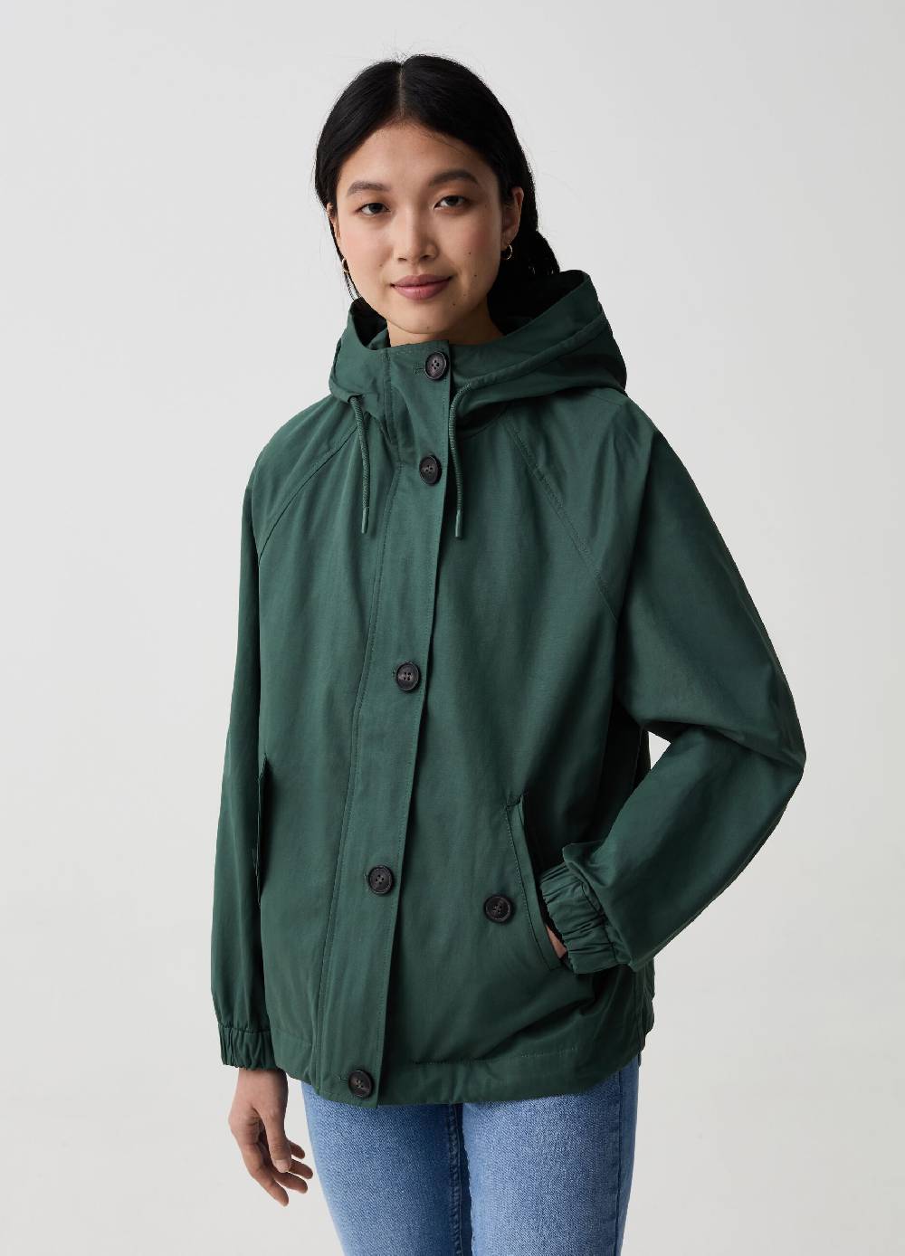Ovs Parka corto oversize maniche raglan Lightning offer