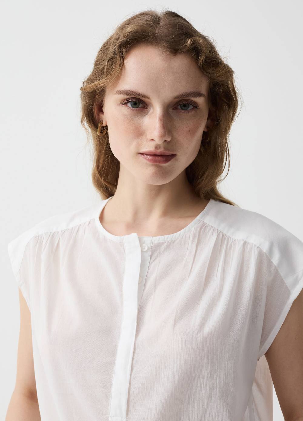 Ovs Blusa smanicata con scollo serafino Bestseller