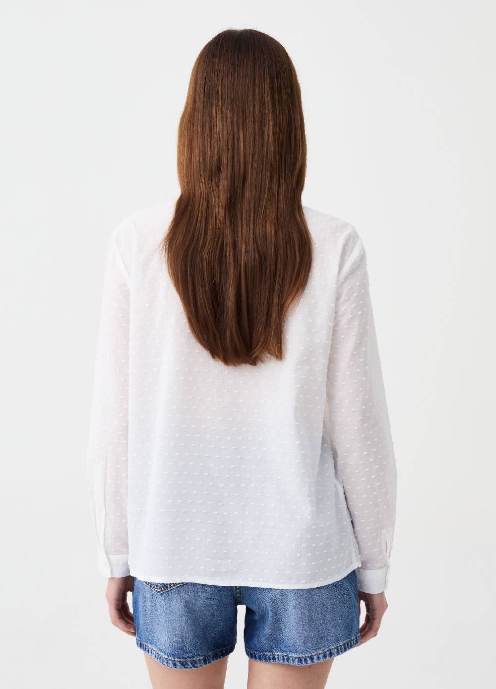 Ovs Camicia in cotone dobby Offerte speciali