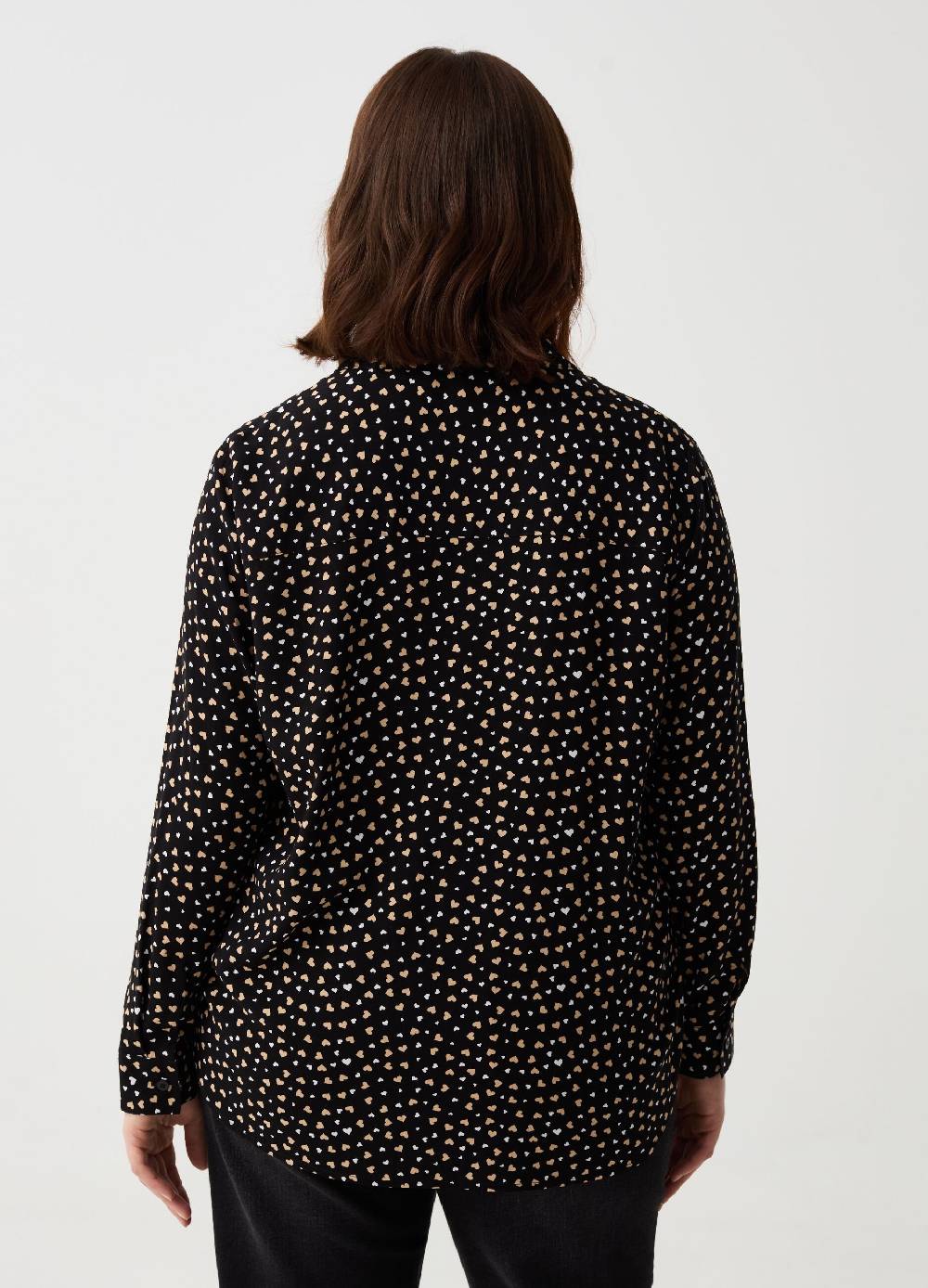 Ovs Camicia con stampa cuoricini Curvy Offerta settimanale