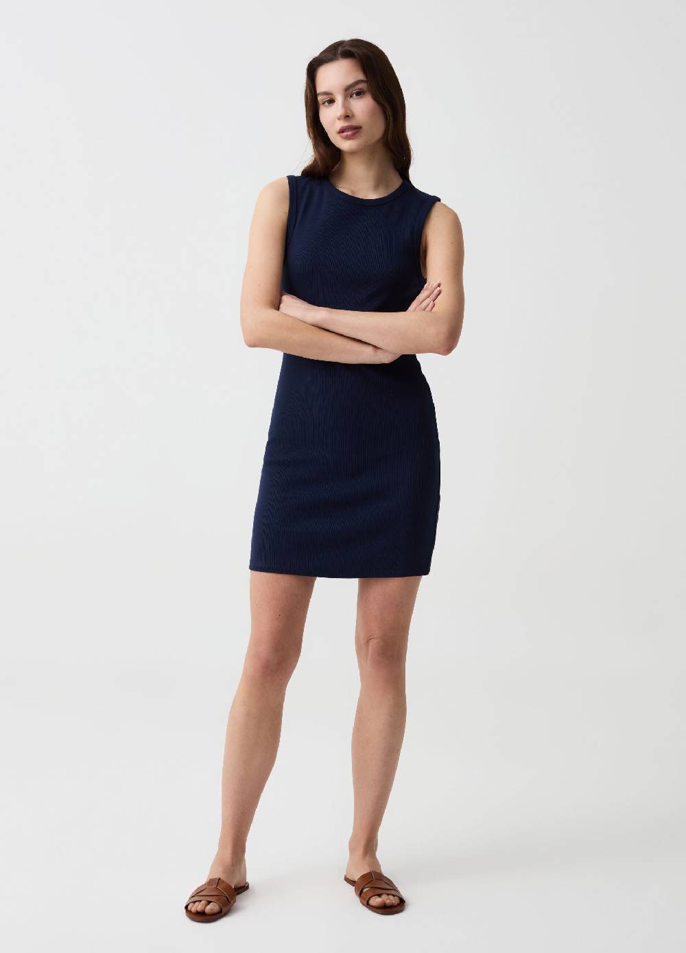 Ovs Vestito Essential corto con dettaglio cut out Rilascio limitato