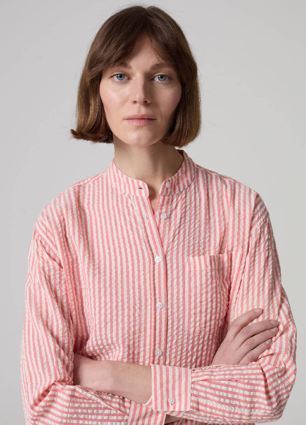 Ovs Camicia in seersucker a righe ACQUISTA ORA