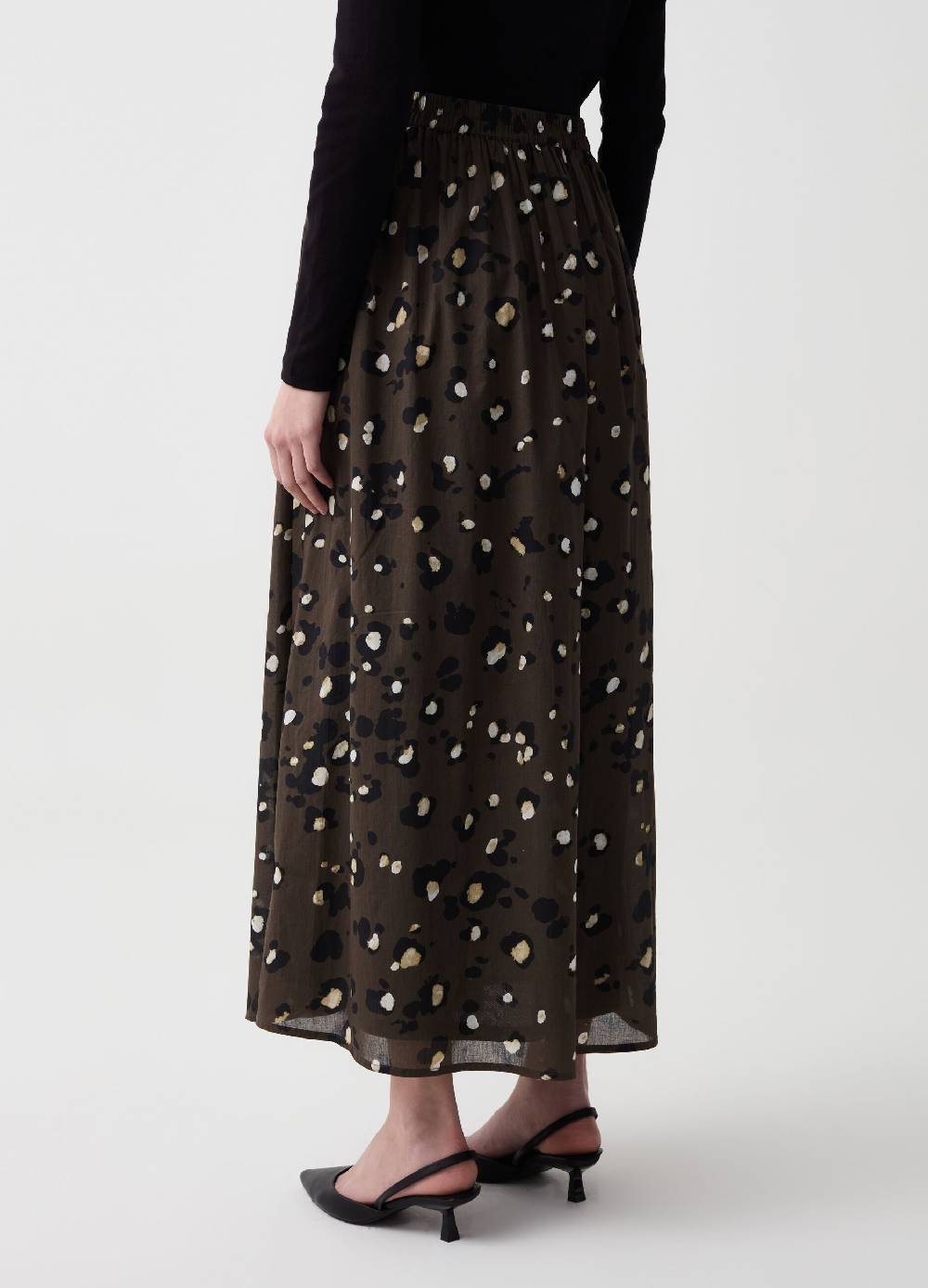 Ovs Gonna lunga stampata in voile Fino al 55% di sconto