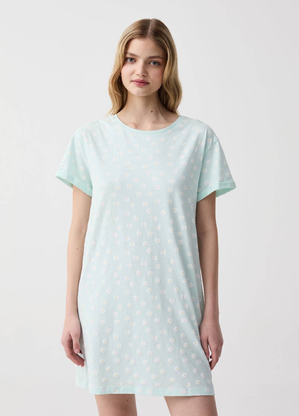 Ovs Camicia da notte con stampa margherite 50% di sconto con spedizione gratuita