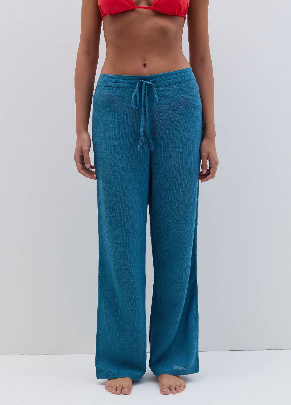 Ovs Pantalone copri costume garzato con nappine Duty-free